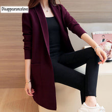 Load image into Gallery viewer, DRL Women's Autumn Winter Long Cardigan Sweater 2019 New Long Sleeve Knitted Cardigan Female Outerwear Coat pocket Sweaters