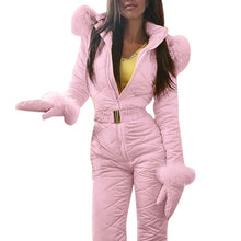 Load image into Gallery viewer, Women Winter Thick Warm Snowsuit Sports Pants Ski Suit Waterproof Windproof Jumpsuit Skiing Snow Costumes Outdoor Wear